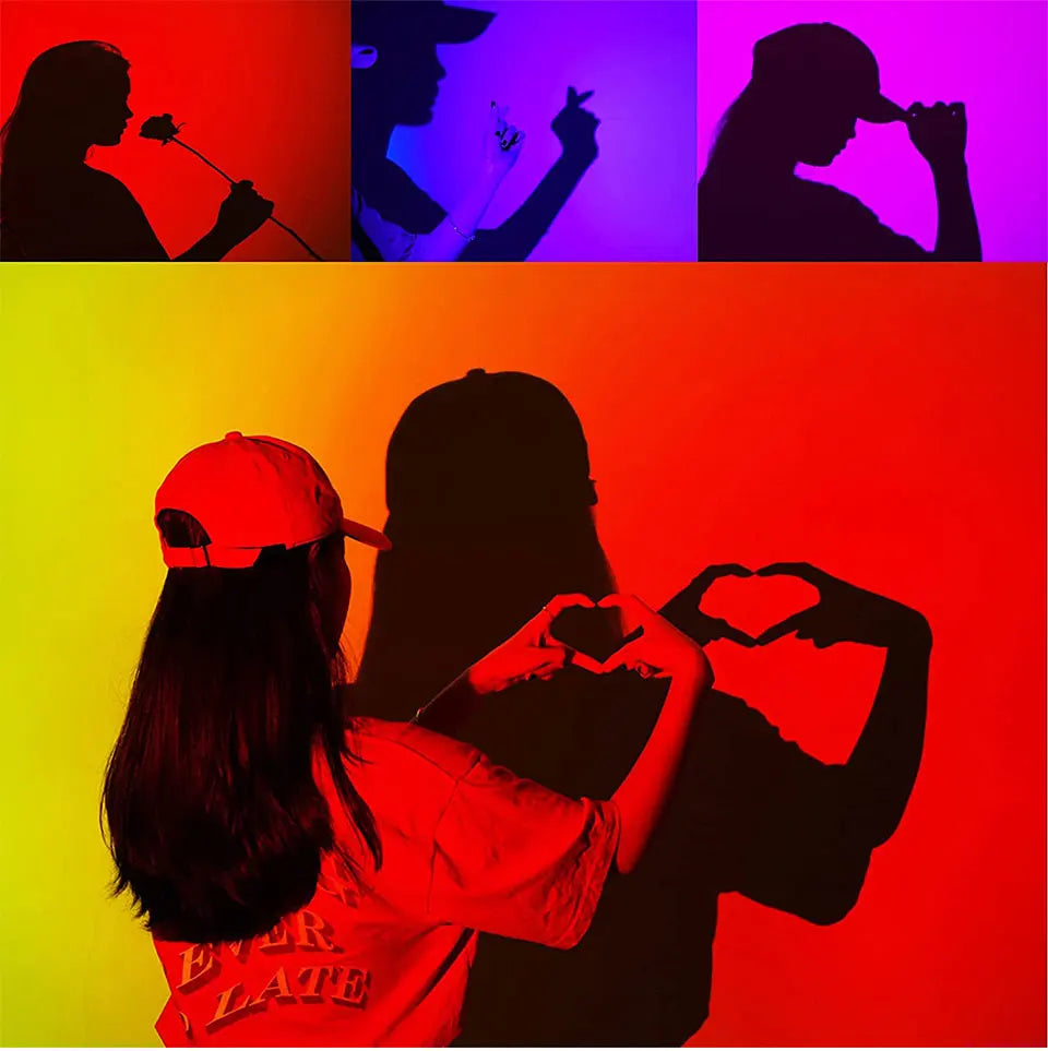 Smart Sunset Lamp Tuya LED Night Ligh USB RGB Smart Life APP Remote Projection For Room Decoration Photography Festival Birth