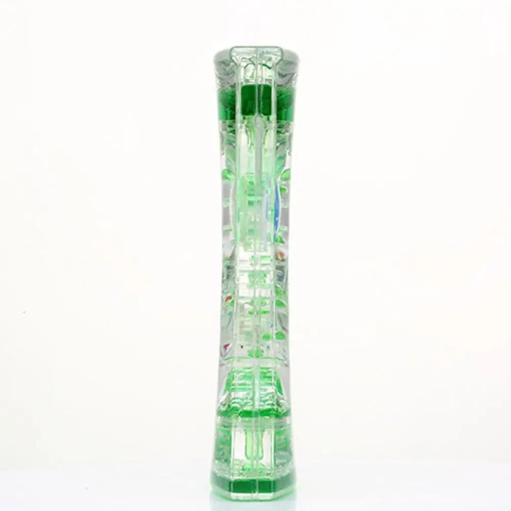 Liquid Motion Bubbler Timer Rotary Wheels Colorful Oil Dropping Hourglass Fidget Toy Home Office Desktop Decor Kids Adults Gift