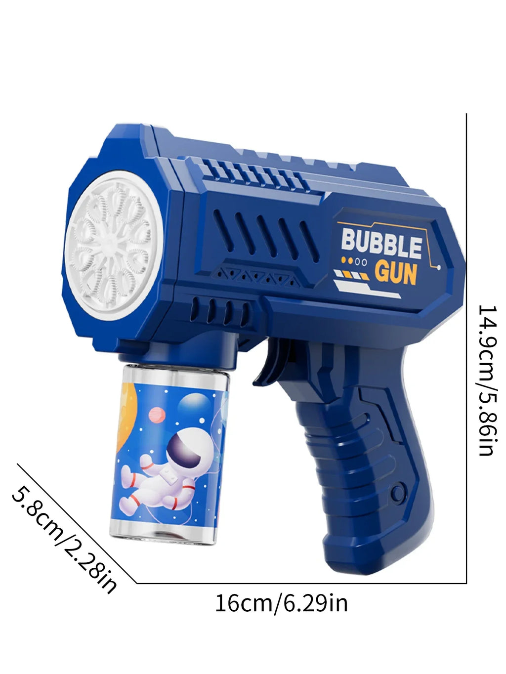 Fully Automatic Bubble Gun Rocket Bubbles Machine Automatic Blower with Bubble Liquid Toys for Kids Beach Outdoor Bubble Gifts