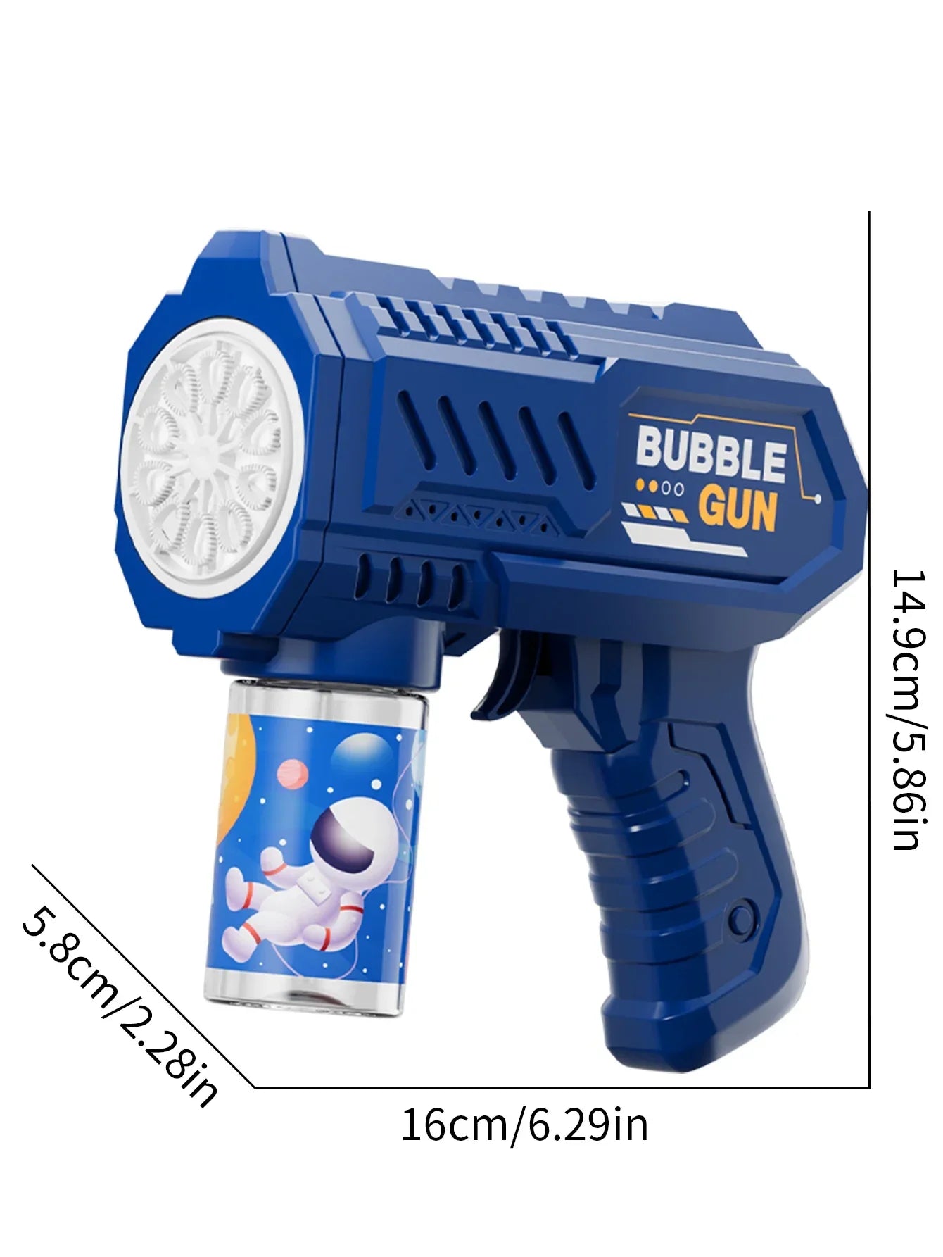 Fully Automatic Bubble Gun Rocket Bubbles Machine Automatic Blower with Bubble Liquid Toys for Kids Beach Outdoor Bubble Gifts